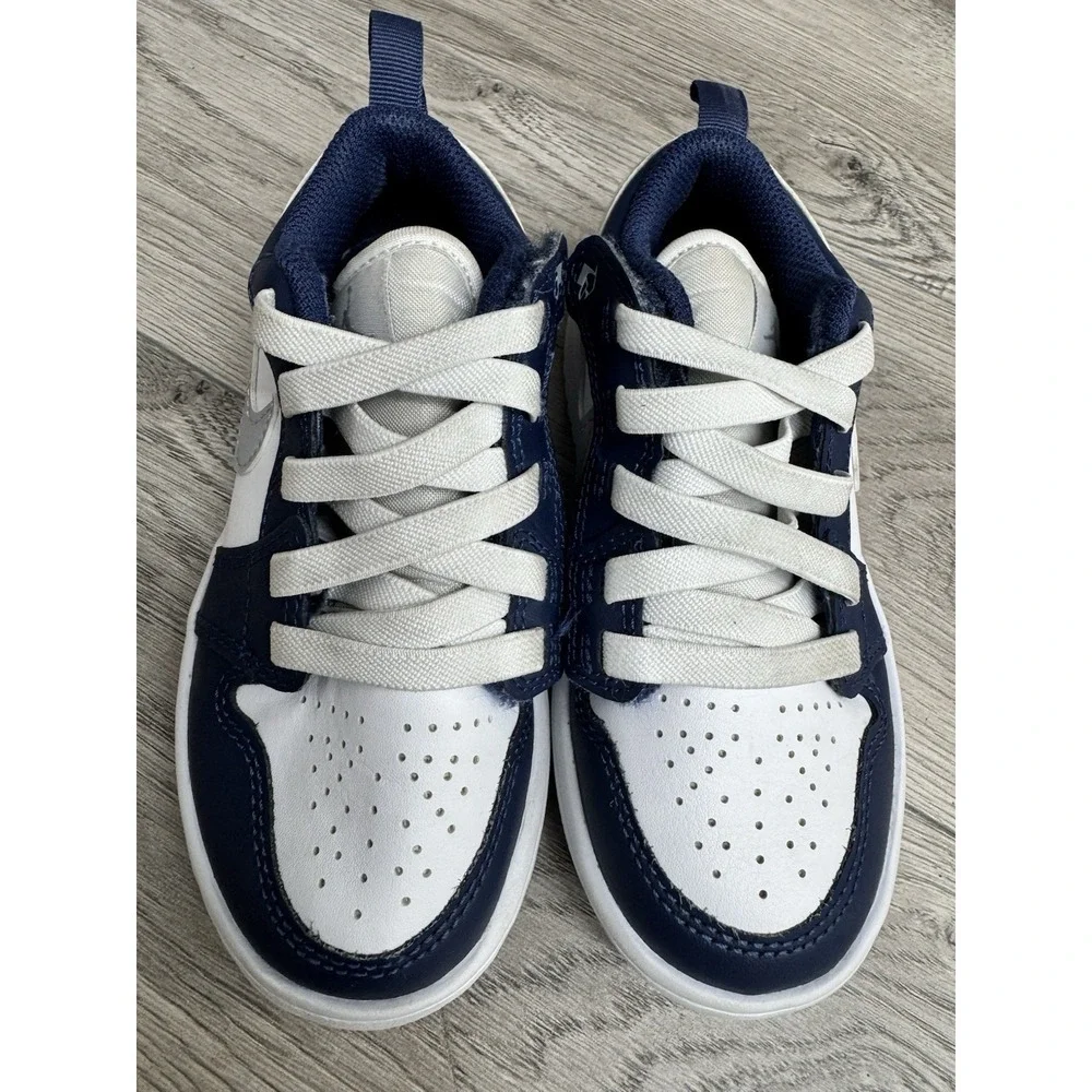 Jordan 1 Low Alt Shoes Kids Size 11C Toddler Blue White DR9748-141